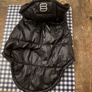 Aritzia Black Dog Puffer Jacket
